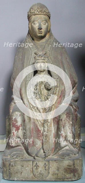 Virgin and Child, French, early 16th century. Creator: Unknown.