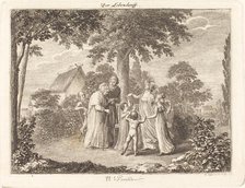 Grandparents, 1793. Creator: Daniel Nikolaus Chodowiecki.