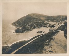 'Polperro from Talland Cliff Path', 1927. Artist: Unknown.