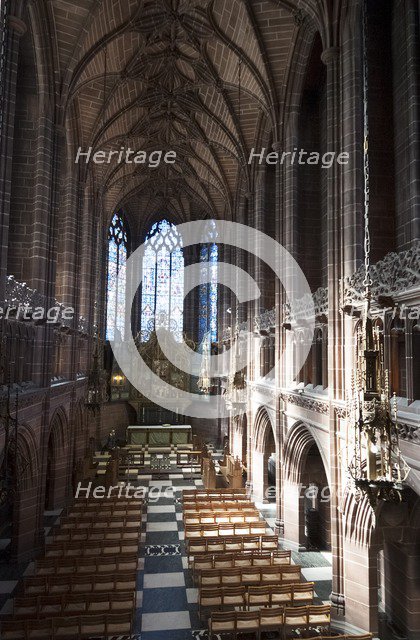 UK, Liverpool, Liverpool Cathedral, 2009. Creator: Ethel Davies.