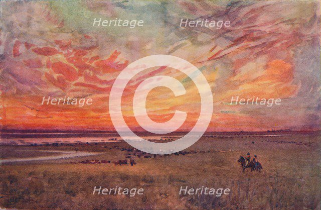 'The Campo', 1916. Artist: E.W Christmas.