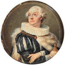 Count Johann Baptist Esterhazy as Fiesco in "Fiesco's Conspiracy at Genoa" by Fried..., end 1780s. Creator: Füger, Heinrich Friedrich (1751-1818).