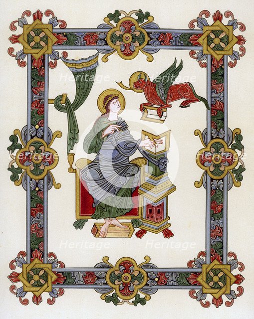 St Luke, 1010-1020. Artist: Unknown