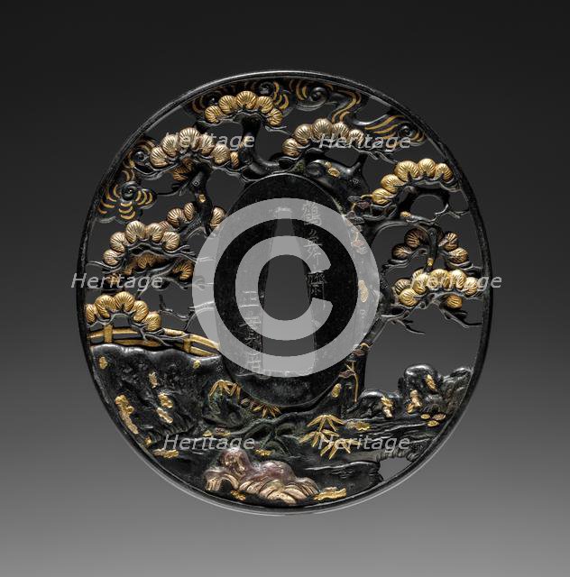 Sword Guard, mid 19th century. Creator: Unknown.