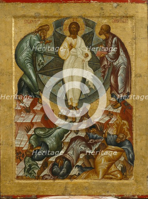 The Transfiguration of Jesus, 1497. Artist: Russian icon  