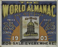 The world almanac, c1895 - 1911. Creator: Unknown.
