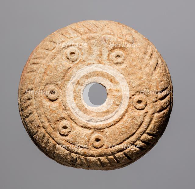 Spindle Whorl, 700s - 900s. Creator: Unknown.