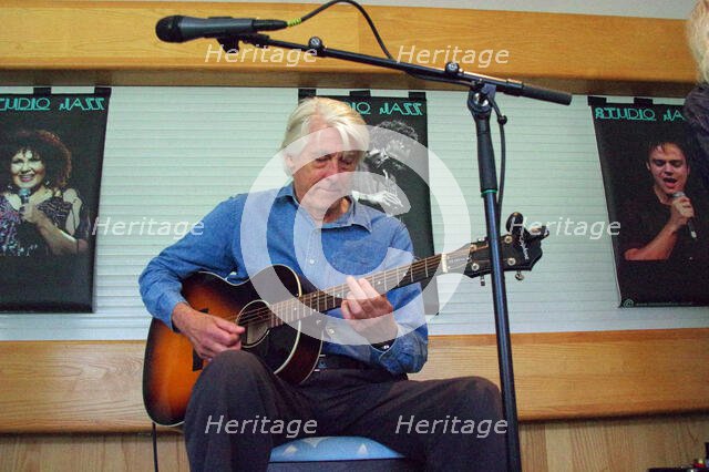 Nils Solberg, Mike Piggott’s Hot Club Trio, The Hawth, Crawley, West Sussex, 20 July 2025. Creator: Brian O'Connor.