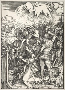 The Martyrdom of St. Catherine. Creator: Albrecht Dürer (German, 1471-1528).