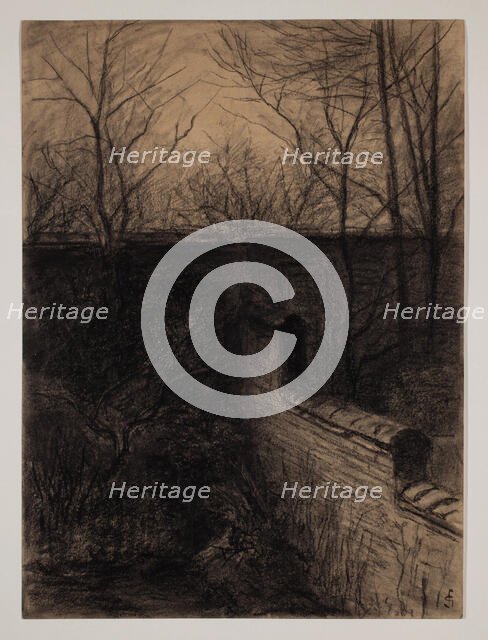 Corner of My Garden, between 1860 and 1924. Creator: Carel Nicolaas Storm.