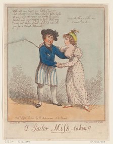 A Sailor Miss-taken!!, September 12, 1801., September 12, 1801. Creator: Thomas Rowlandson.