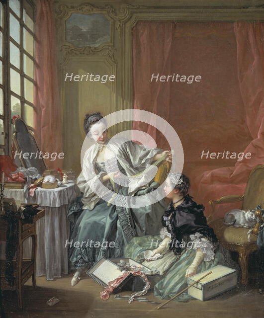 The Milliner, 1746. Creator: Francois Boucher.