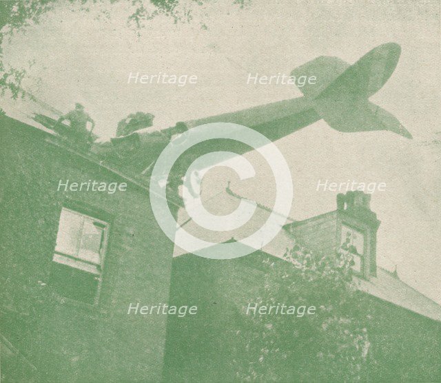 An unexpected caller, c1918 (1919). Artist: Unknown.