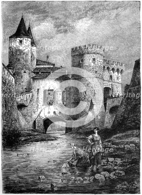 Porte des Allemands (German Gate), Metz, France, 16th century (1882-1884). Artist: Unknown