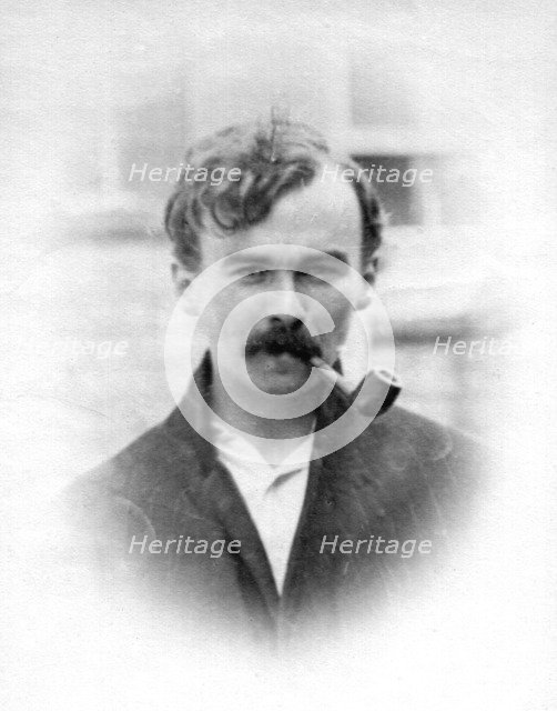 George Butterworth, British composer and folk music collector, c1910. Artist: Unknown