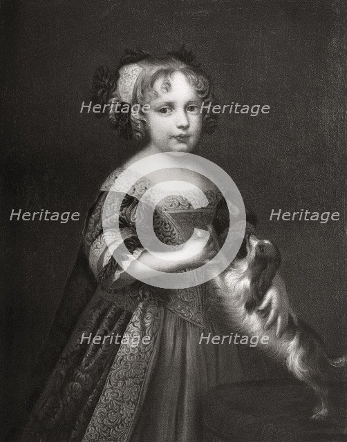 Princess (later Queen) Anne, c1670-1675 (1906). Artist: Unknown