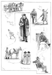 America revisited by our Special Artist, 1890. Creator: Unknown.