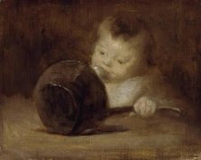 Enfant avec Casserole. Creator: Eugene Carriere.