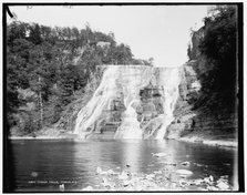 Ithaca Falls, Ithaca, N.Y., between 1890 and 1901. Creator: Unknown.