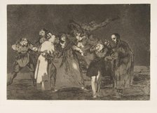 Plate 16 from the 'Disparates': Wounds heal quicker than hasty words, ca. 1816-23 (published 1864). Creator: Francisco Goya.