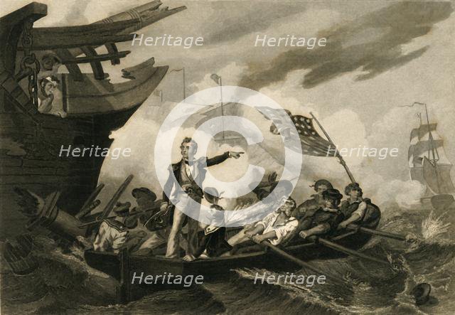 'Battle of Lake Erie', (1878). Creator: Unknown.