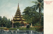 'The Burmese Pagoda in Eden-Gardens. Calcutta', c1900. Artist: Unknown.