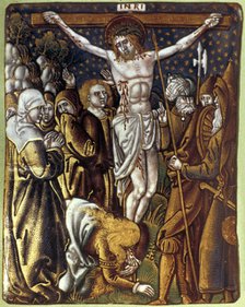 'Christ on the Cross', 16th century. Artist: Anon
