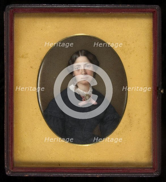 Mrs. Henry B. Bounetheau (Julia Clarkson Du Pré), ca. 1850. Creator: Henry Brintnell Bounetheau.