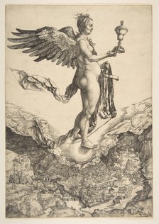 Nemesis (The Great Fortune), ca. 1501. Creator: Albrecht Durer.