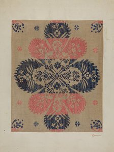 Coverlet, c. 1940. Creator: Cornelius Christoffels.