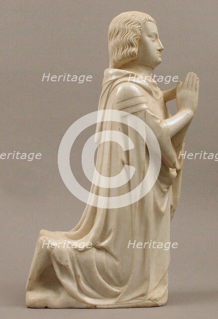 Prince, from a group of Donor Figures including a King, Queen, and Prince, French, ca. 1350. Creator: Unknown.