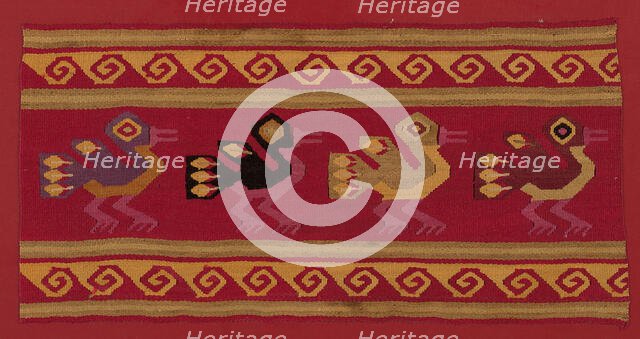 Border, Peru, A.D. 1000/1476. Creator: Unknown.