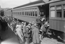 Going to Camp Upton, Sept 1917. Creator: Bain News Service.