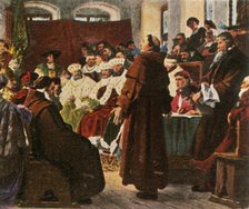 Luther at the Diet of Worms, 1521, (1936). Creator: Unknown.