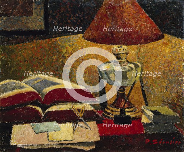 Under the Lamp, 1906. Creator: Paul Serusier.