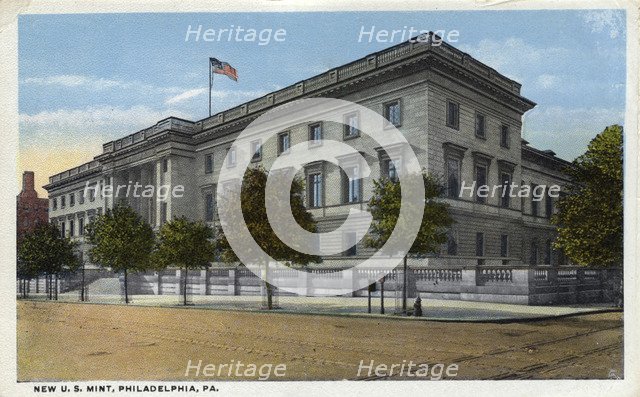 New US Mint, Philadelphia, Pennsylvania, USA, 1914. Artist: Unknown