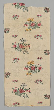 Panel (From a Dress), England, c. 1745/46. Creator: Unknown.