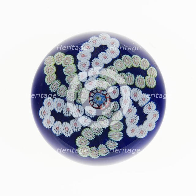 Paperweight, France, c. 1845/60. Creator: Saint-Louis Glassworks.