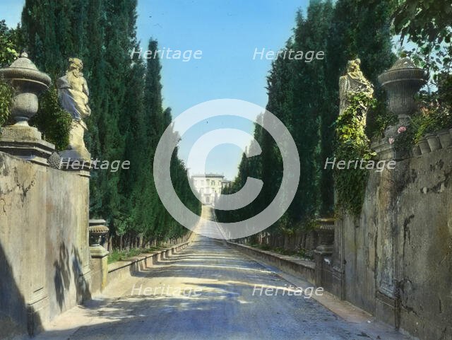 Villa La Pietra, via Bolognese, 120, Florence, Tuscany, Italy, 1925. Creator: Frances Benjamin Johnston.