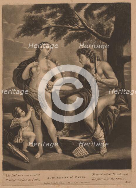 Judgment of Paris, 1770s/1780s. Creator: Unknown.