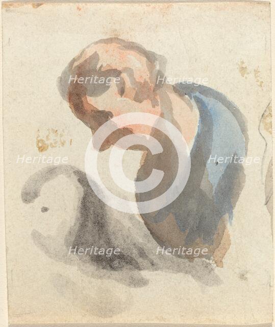 Head of a Man. Creator: Honore Daumier.