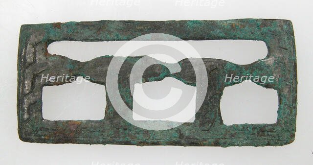 Openwork Plaque, Frankish, middle of 6th century. Creator: Unknown.