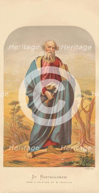 'St Bartholomew', mid-late 19th century. Creator: Wilhelm Kandler.