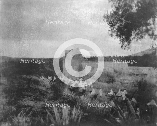 Travel views of Morocco, 1904. Creator: Arnold Genthe.