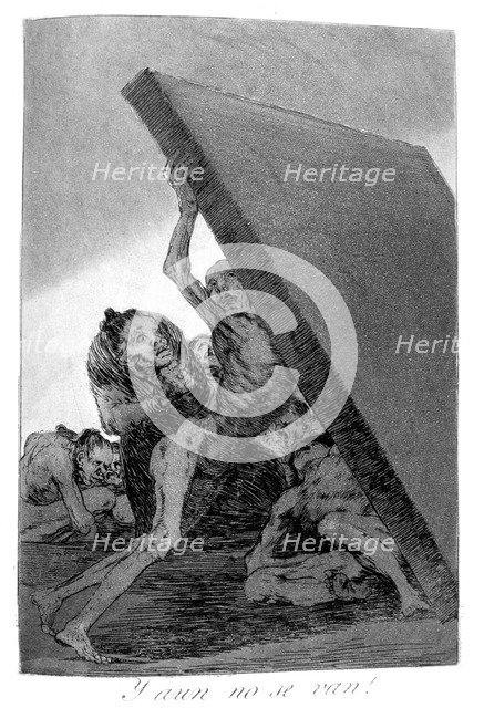 'And still they don't go!', 1799. Artist: Francisco Goya