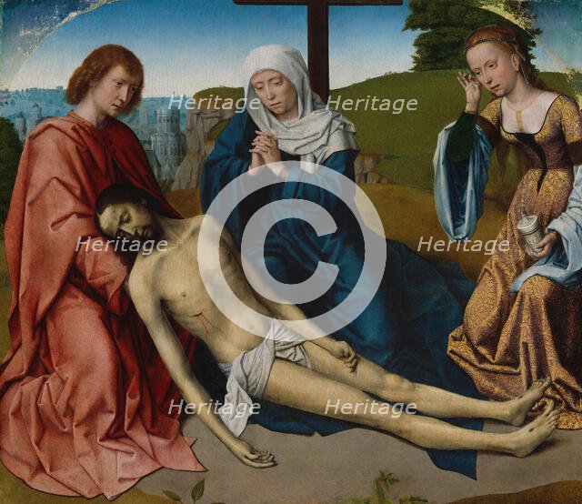 Lamentation over the Body of Christ, c. 1500. Creator: Gerard David.