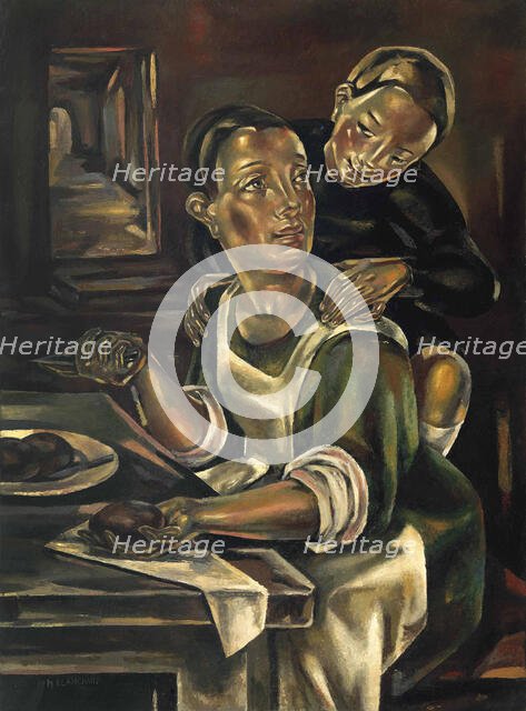La cuisinière (The Cook), 1923. Creator: Blanchard, María (1881-1932).