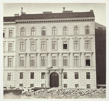 Elisabethstraße No. 18, Wohnhaus Senior Excellenz des Grafen Trautmansdorf, 1860s. Creator: Unknown.
