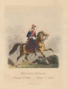 The Polish Army 1831: Uhlans of the 1st Pulk, 1831.