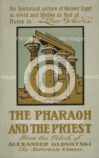 An historical picture [..] the pharoh and the priest, c1895 - 1911. Creator: Unknown.